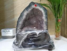 ^.^飛行屋(全新品)精選天然烏拉圭錢袋子#開口笑#聚寶盆#紫晶洞#三角型御飯團//適合~居家店面#財位#桌面擺放 歷史價格詳細信息