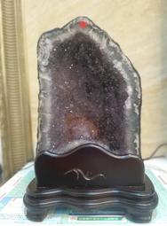 ^.^飛行屋(全新品)精選天然烏拉圭錢袋子#開口笑#聚寶盆#紫晶洞#三角型御飯團//適合~居家店面#財位#桌面擺放 歷史價格詳細信息