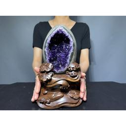 【通天寶】烏拉圭天然【原礦紫水晶洞】紫晶洞 紫水晶 錢袋子 紫水晶簇 能量水晶 淨化消磁 紫晶牙 聚寶轉運 N82 歷史價格詳細信息