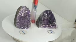 【天然水晶】紫水晶洞共生方解石 原皮 烏拉圭深紫羅蘭紫水晶 招財/納福/消磁/淨化/風水/開運/招貴人/防小人/提升好磁場 好氣場 歷史價格詳細信息