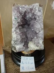 賠售清空間 正原礦 519克 烏拉圭頂級ESP 濃紫 帝王紫晶鎮 綠幽瑪瑙邊 紫水晶鎮 水晶晶鎮 烏拉圭紫水晶晶鎮 歷史價格詳細信息