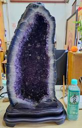 #水晶235#天然紫水晶原礦打磨水晶權仗，所見即所得，尺寸約2.9*11.6cm重約127 水晶 擺件 文玩 二手【紫竹齋】1110 歷史價格詳細信息