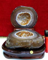 [[晶晶洞洞]]異象變體閃亮結晶.稀有綠水晶洞.重31.7+31.7KG.一對.品像美.型態棒 歷史價格詳細信息