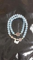 海藍寶形誡指 女純銀925藍託帕石鑽石橢圓形誡指男時尚個性情侶 歷史價格詳細信息