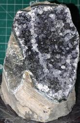 白水晶柱 帶綠幽靈優雅雪景幾乎全淨 | 高17cm | qu268 歷史價格詳細信息