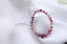 溫柔而堅定的力量・Super Seven- 超7・手鍊-8.5mm-E 歷史價格詳細信息