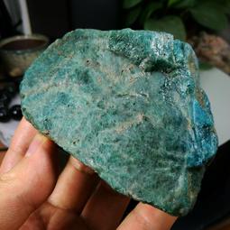 [友克鑫礦業]dd194約重294g-藍磷灰石原礦 磷灰石 Apatite 天然水晶 無加工未拋光原石 藍磷灰 歷史價格詳細信息