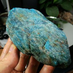 [友克鑫礦業]dd194約重294g-藍磷灰石原礦 磷灰石 Apatite 天然水晶 無加工未拋光原石 藍磷灰 歷史價格詳細信息