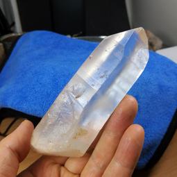[友克鑫礦業]ak154約重240g-時光隧道水晶 透亮白水晶柱 大師水晶 水晶柱 未拋光 原礦 歷史價格詳細信息