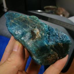 [友克鑫礦業]dd250約重447g-大塊藍磷灰 原礦 磷灰石 Apatite 天然水晶 原石 藍磷灰石 歷史價格詳細信息