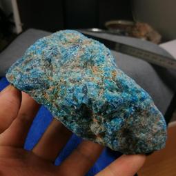 [友克鑫礦業]dd255約重693g-大塊藍磷灰 原礦 磷灰石 Apatite 天然水晶 原石 藍磷灰石 歷史價格詳細信息