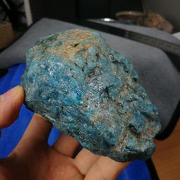 [友克鑫礦業]dd259約重810g-大塊藍磷灰 原礦 磷灰石 Apatite 天然水晶 原石 藍磷灰石 歷史價格詳細信息
