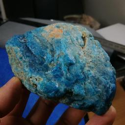 [友克鑫礦業]dd259約重810g-大塊藍磷灰 原礦 磷灰石 Apatite 天然水晶 原石 藍磷灰石 歷史價格詳細信息