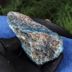 [友克鑫礦業]dd196約重408.7g-藍磷灰石原礦 磷灰石 Apatite 天然水晶 無加工未拋光原石 藍磷灰 歷史價格詳細信息