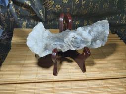 《晶華》水晶  白水晶 原礦 心經 擺件 附根雕底座   02C04-2 歷史價格詳細信息