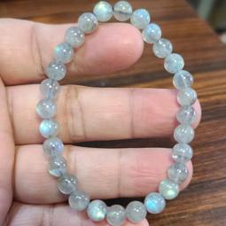水晶玉石特賣❤天然 灰月光手鍊5mm(3圈) 手珠手鍊DIY串珠隔珠項鍊#A485 歷史價格詳細信息