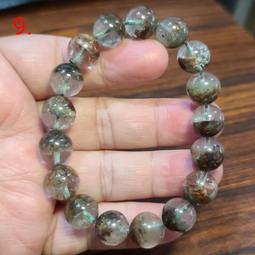 綠幽靈 幽靈水晶 手鍊 手環 手珠 12mm 天然❤水晶玉石特賣#C446-6 歷史價格詳細信息