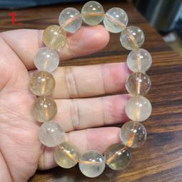 天然黃兔毛順發手鐲 晶體清透 有碎冰冰棉裂 有一處小礦坑 歷史價格詳細信息