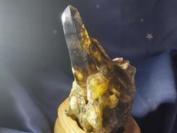 《晶華》水晶 茶水晶 彌勒佛 雕花底座 02J10 歷史價格詳細信息