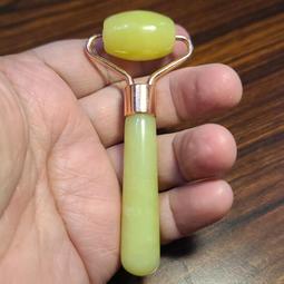 檸檬玉 滾輪按摩棒 臉部按摩棒 瘦臉神器 滾輪瘦臉棒 静音款 天然❤水晶玉石特賣#A404-1 價格比較,價格查詢,歷史價格詳細信息