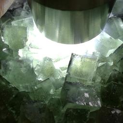 [友克鑫礦業]fb174約重2366g福建螢石 立方體 螢石原礦 晶簇 綠螢石 天然水晶 晶礦 原石 歷史價格詳細信息