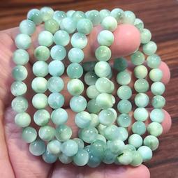 綠海紋石 玉化 海紋石 手珠約7.1~7.8mm(5條隨機出)~小清新 拉利馬綠海紋 綠紋石~吸新粉賣場關注 福~有影片 歷史價格詳細信息