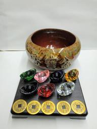 中型聚寶盆,寬15*高7.5cm. 單一個聚寶盆，可加購五帝錢22元 歷史價格詳細信息
