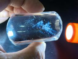 《晶華》 水晶 白水晶 藍針 天使羽毛 附訂製木座  01S29-A 歷史價格詳細信息