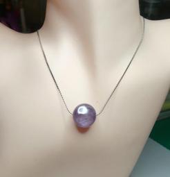 天然紫水晶珠吊墜鎖骨鏈女士款水晶球掛墜飾品特艾超夯 精品 歷史價格詳細信息