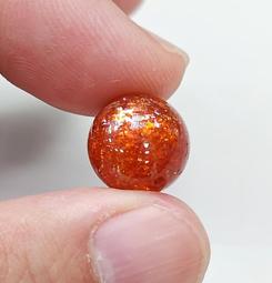 ☆☆12.5mm~穿金戴銀~ 天然 高品帶油潤水頭 單顆金銀光 強閃光 骨幹 太陽石 手串(NO：1)~ ☆☆ 歷史價格詳細信息