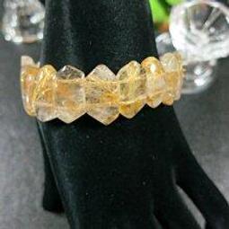 ***愛買藝品館****天然髮晶~水晶手珠 商品編號~100105999874 歷史價格詳細信息