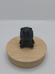 黑曜石醒獅文玩手持跑環流蘇十八子繞指念珠日常百搭沉心靜氣手串 歷史價格詳細信息