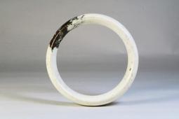 和田玉黑沁素紋扳指44141 歷史價格詳細信息