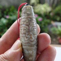 清代獨山玉瓜果吊墜明清老玉件造型優美雕工線條流暢犀 (3) 歷史價格詳細信息