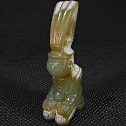 免運費 和闐玉和田玉籽料原皮飄金絲䝛貅項鍊吊墜一雙～大～H 玉體溫潤  小巧精緻 歷史價格詳細信息