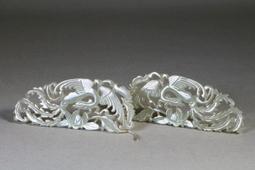 【鸞鳳和鳴-黃宣德銅風爐】雙面鏨刻高浮雕鳳凰環繞，造型圓潤飽1393 歷史價格詳細信息