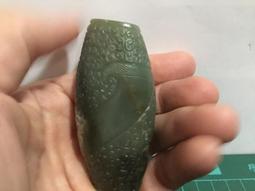 古玉【和闐青玉雙龍搶珠橢圓對鐲】 歷史價格詳細信息