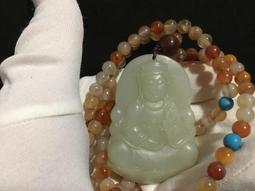 和闐青玉牌 童子騎獸 緬甸黃玉項鍊 歷史價格詳細信息