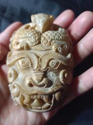 寶貝精品@@3500舊藏老件和闐玉雙螭龍出廓璧已預訂 歷史價格詳細信息