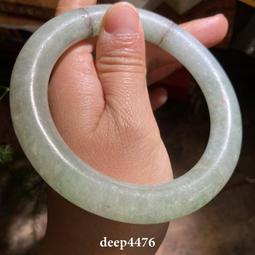 清代老翡翠手鐲辦個 水頭漂亮 可自己創意做東西 長6.1厘米 圈直徑0.72厘米 古董 古玩 老物件 二手【明月坊】-1216 歷史價格詳細信息