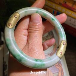 歲月~白底青老翡翠發簪清代黃加綠翡翠10725 歷史價格詳細信息