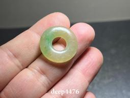 冰黃加綠飄花翡翠珠珠  尺寸卡5.8有小色根和雜棉點冰黃加冰綠相交融的一 翡翠 飾品 收藏【二手】【微淵古董】-1722 歷史價格詳細信息