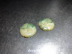 清代老翡翠神仙帽花花片 質地老熟光澤瑩潤工藝精致 舊貨 老物件 收藏【二手】【破銅爛鐵】-2270 歷史價格詳細信息