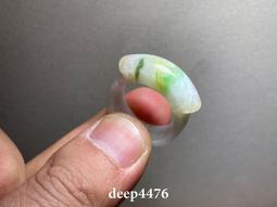 清代翡翠馬鞍戒，全品，包漿渾厚，內壁光滑。內徑：19mm。 舊藏 古玩 翡翠 二手【國際藏館】-242 歷史價格詳細信息