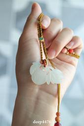 清代翡翠團壽紋帶扣掛件，尺寸直徑49厚12毫米，品相好。10201 歷史價格詳細信息