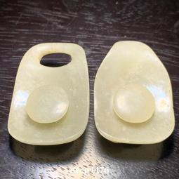 明代和田玉素璧，大個頭多色和田玉璧，手推出油，一眼開門一眼老15090 歷史價格詳細信息