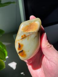 #和闐玉籽料#和闐玉灑金皮棗紅皮獨籽.(金玉滿堂)巧雕 歷史價格詳細信息