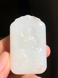 和闐玉正宗和闐墨白玉籽料精雕鍾馗收藏招財媲美翡翠緬甸玉水晶【附保證書 】【奇珍館】m 歷史價格詳細信息