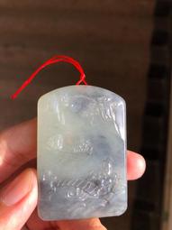 和闐玉青花牌子，紅色的是紅瑪瑙珠，全品無傷裂，料子包和闐玉，支持全國任何一個有資質的珠寶玉 歷史價格詳細信息