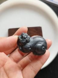 和闐玉墨玉手鐲，正宗新疆且末山料，墨玉老坑料。35263 歷史價格詳細信息